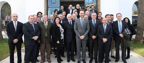 www.mallorcadiario.com  fotos 1 uploads 2013 01 BAuza y empresarios en marruecos col1ok