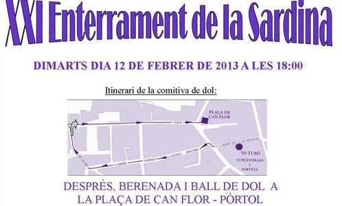 www.mallorcadiario.com  fotos 1 uploads 2013 02 cartel entierro sardina portol col2 ok1