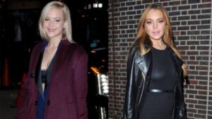 Jennifer Lawrence y Lindsay Lohan