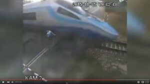 Atropello ciclista tren