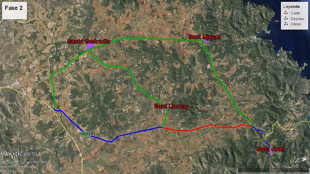 Obras carretera Sant Joan fase2