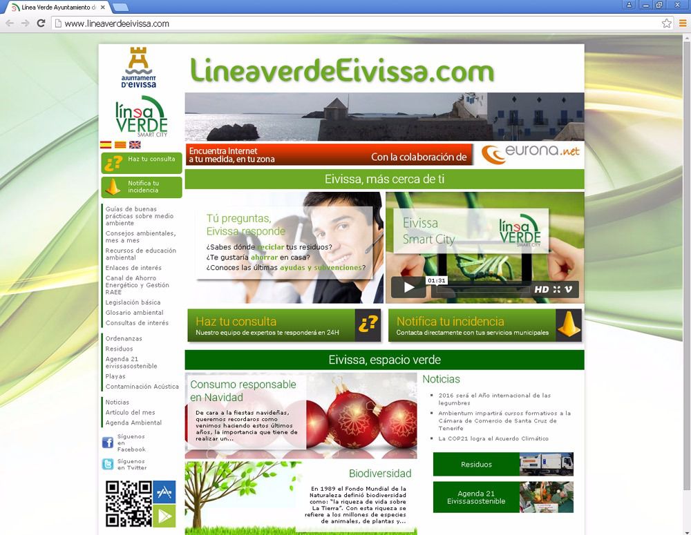 Línea Verde Ayuntamiento Eivissa