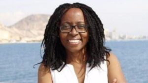 Diputada negra