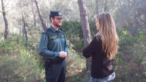 Un momento de la entrevista