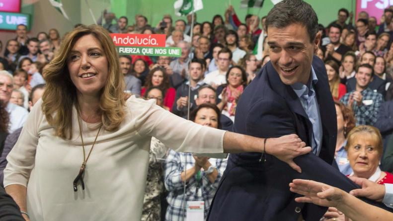 Sanchez y Diaz PSOE