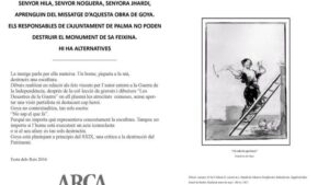 Fotograf&iacute;a del regalo hecho a Jos&eacute; Hila y a otros tenientes de alcalde