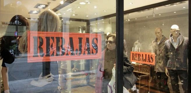 Rebajas comercios
