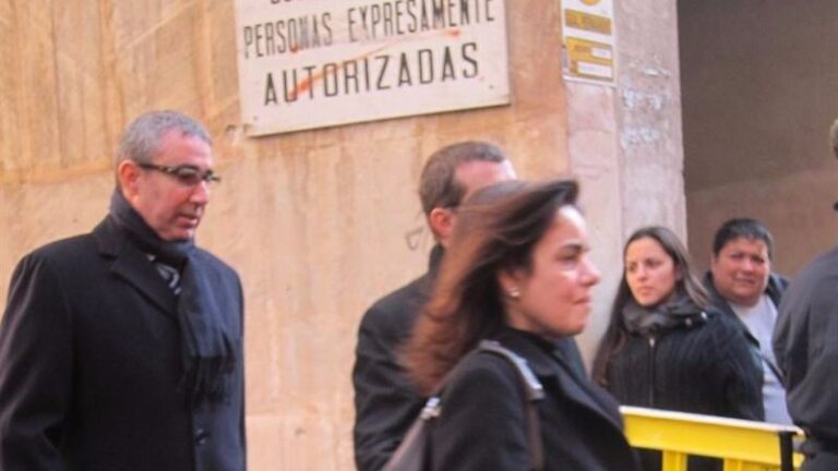 Diego Torres en una de sus declaraciones judiciales en Palma