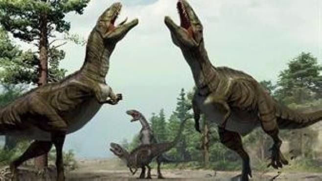 Apareamiento de dinosaurios