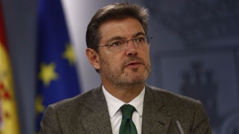 Rafael Catalá es Ministro de Justicia en funciones