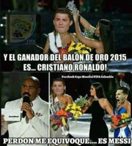 Viral miss cristiano