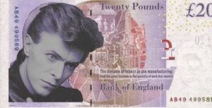 Billete David Bowie