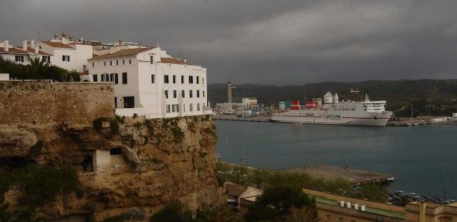Puerto Maó Lluvia