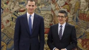Rey y Patxi Lopez