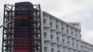 pantalla exterior hard rock hotel ibiza
