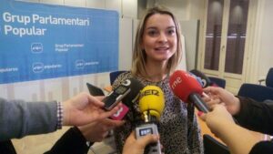 La portavoz del PP en el Parlament balear, Marga Prohens