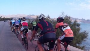 Los ciclistas son los protagonistas de la campa&ntilde;a