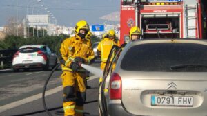 incendio coche