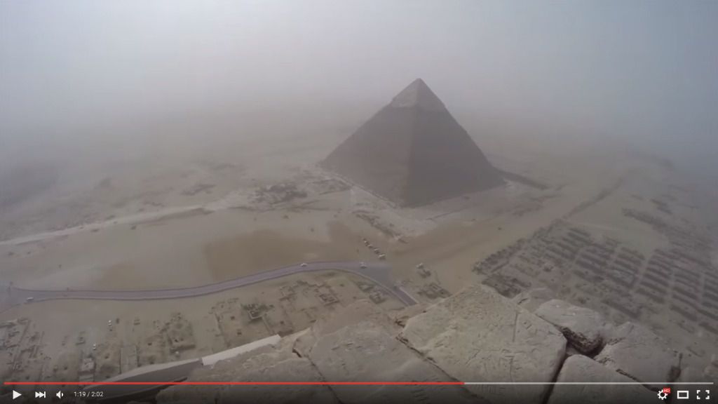 Escalada pirámide de keops