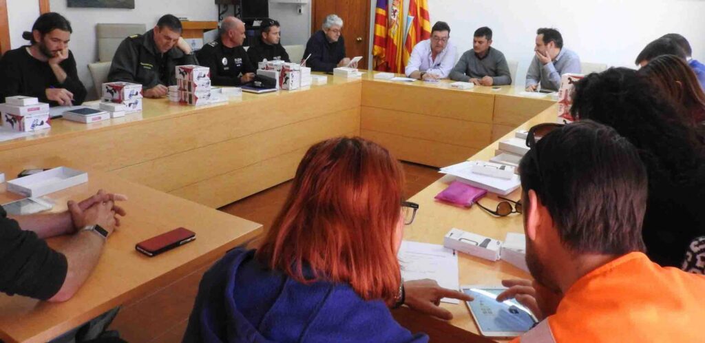 Se han entregado 25 tabletas a los servicios de emergencias.