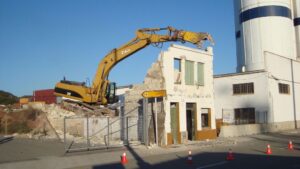 puerto derribo obras