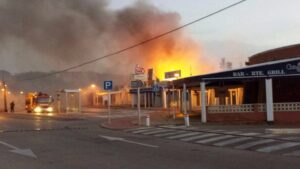 Incendio en Son Bou