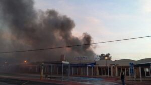 Incendio en Son Bou