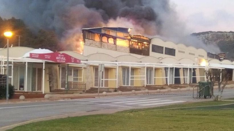 Incendio en Son Bou