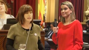 Ha comparecido Armengol y ha escuchado la r&eacute;plica de Prohens