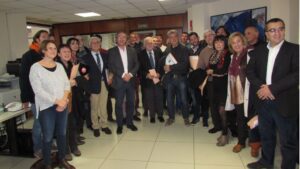 Foto tras la reuni&oacute;n
