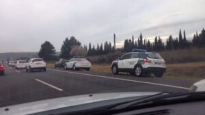 Accidente autopista Inca