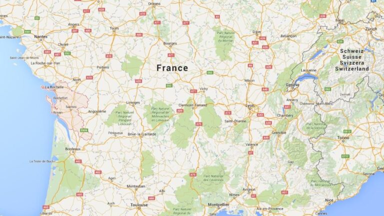 Mapa Francia