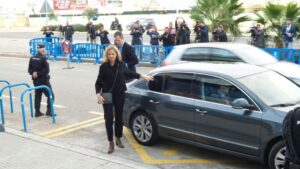Entrada infanta juicio Noos