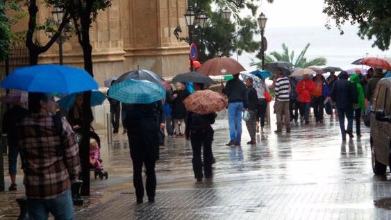 Lluvia en Palma