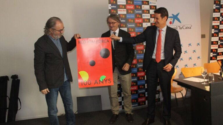 Cartel centenario Mallorca