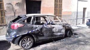 coche quemado manacor