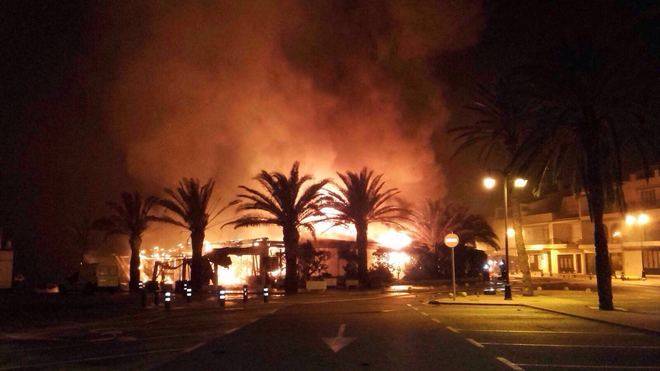 incendio restaurante menorca