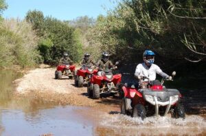 Los quads son veh&iacute;culos de cuatro ruedas todo terrenos