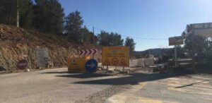 obras carretera Sant Joan