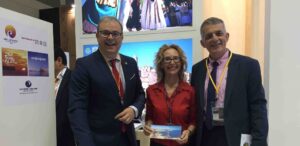 Helena Benlloch, Vicent Torres y Vicent Torres Benet en ITB