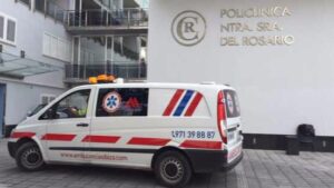 policlinica urgencias ambulancia