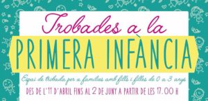 cartel trobada primera infancia