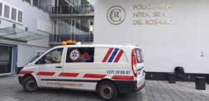 policlinica urgencias ambulancia