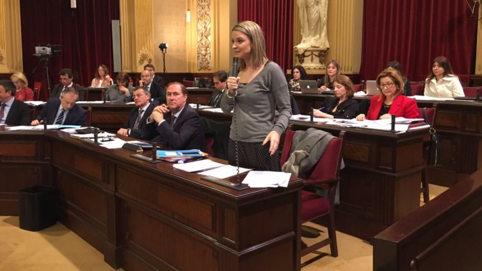 Marga Prohens 'saca pecho' por el proyecto que ahora defiende el Govern