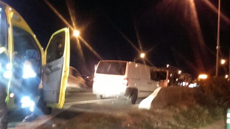accidente colision multiple