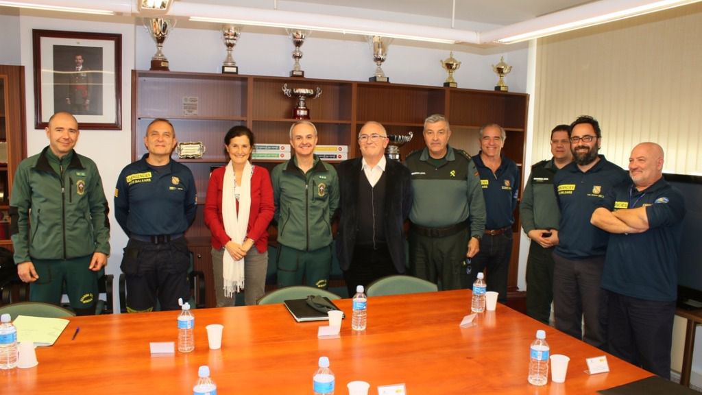 Guardia Civil y govern rescates