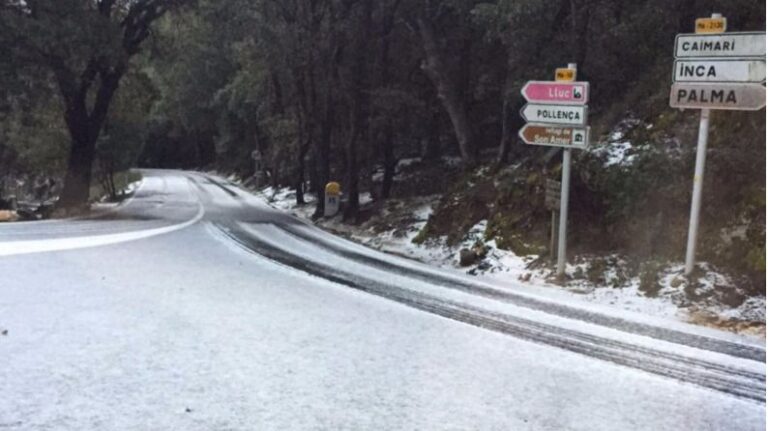 Nieve carreteras