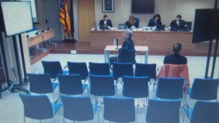 Miguel Tejeiro ante el Tribunal del caso Nóos