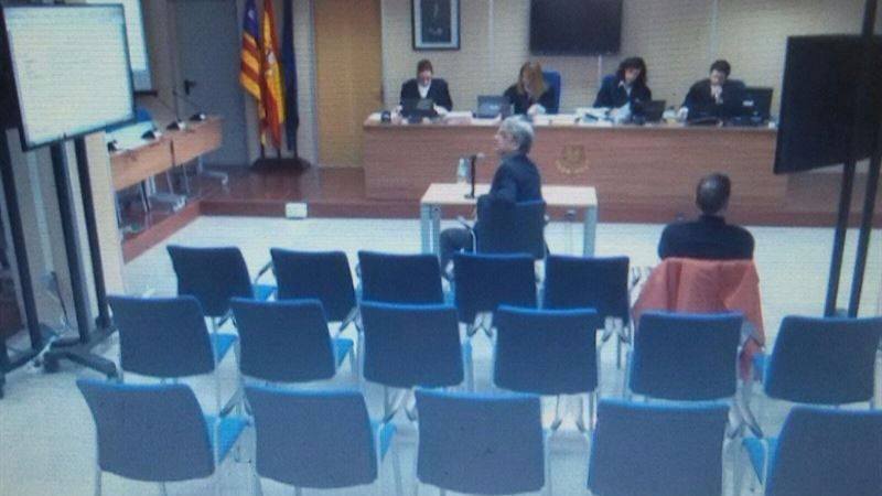 Miguel Tejeiro ante el Tribunal del caso Nóos