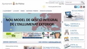 Web ayuntamiento Palma